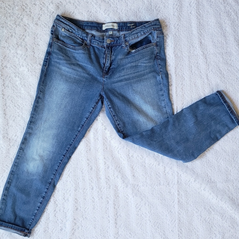 Henry& Belle Indie cropped skinny jeans